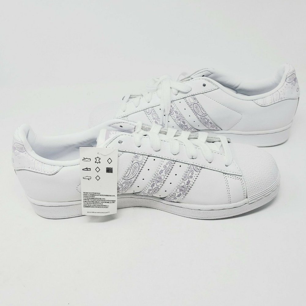 Adidas Superstar Core White Soft Violet Graffiti - Picture 3 of 7